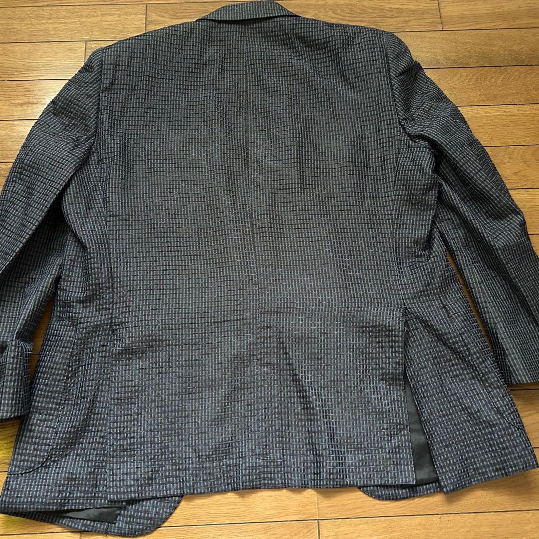 ヒッキーフリーマン チェック柄 ビジネスジャケット