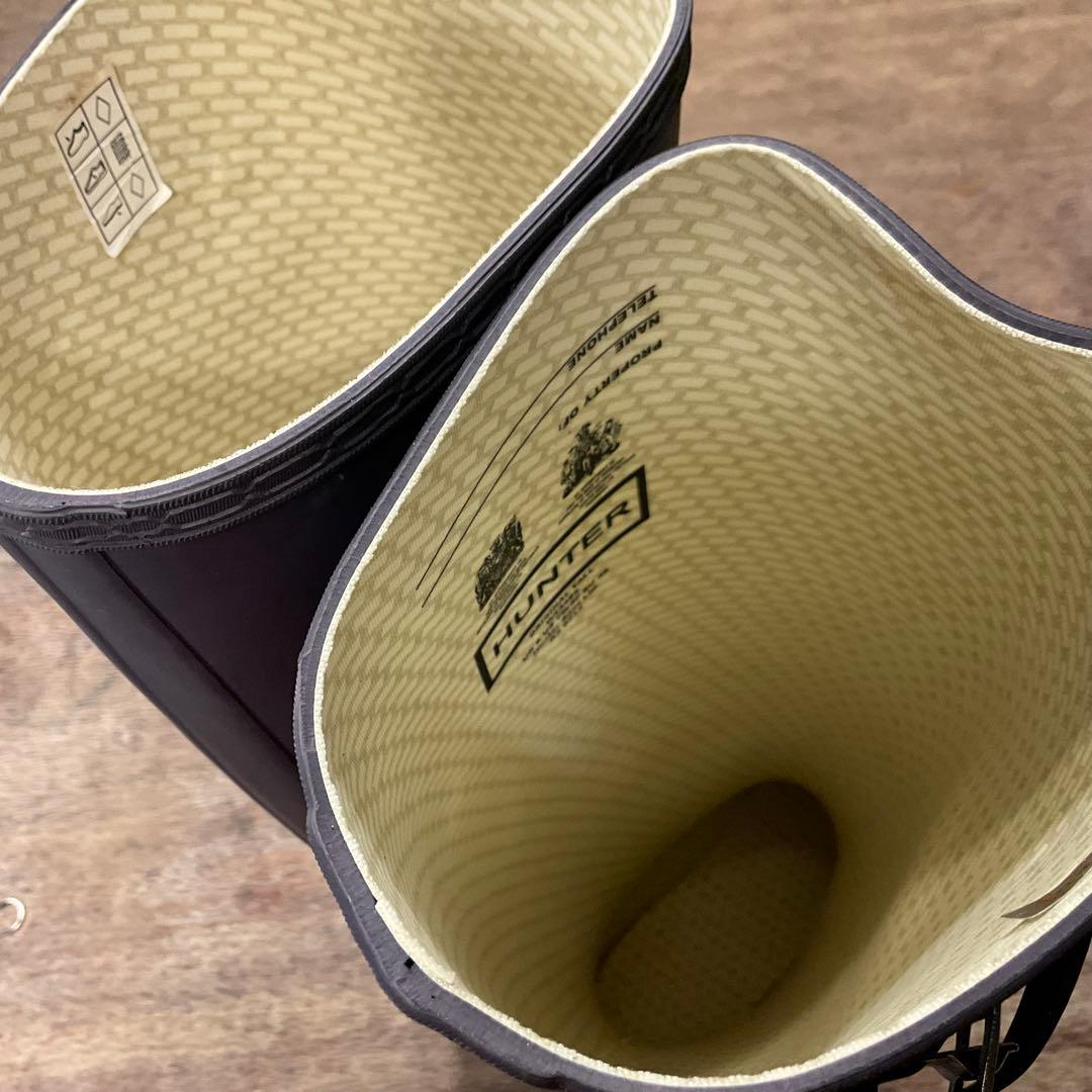 未使用品！ハンター レインブーツ レインシューズ ショートミドル ブーツ 長靴