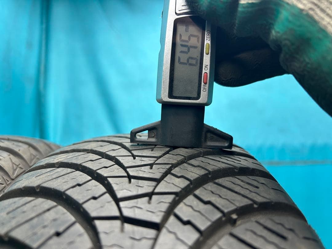 2024年製165/55R14バリ山！中古タイヤ2本セット　オールシーズンタイヤ