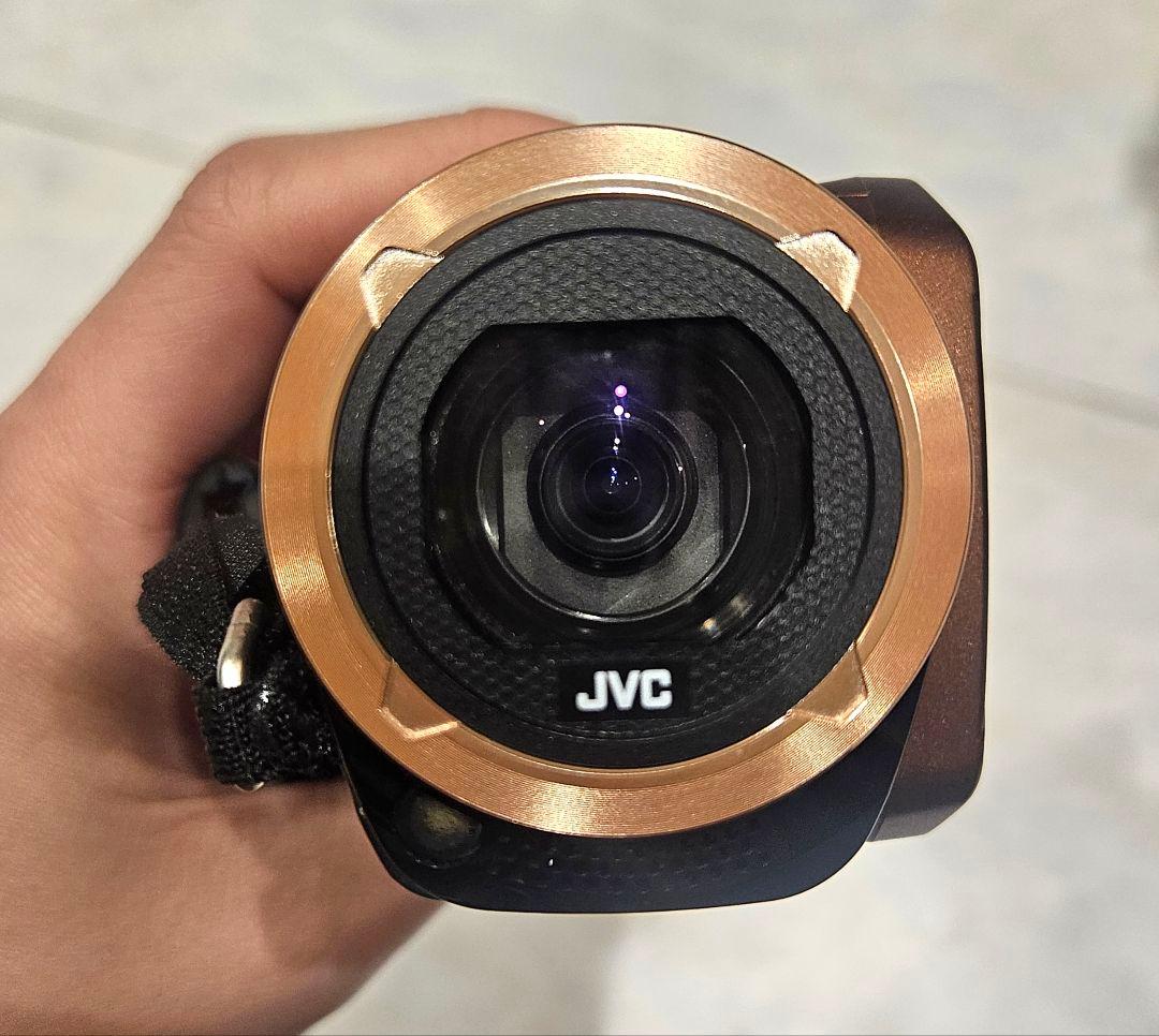 美品☆動作良好　JVC　Everio　ビデオカメラ　GZ-F100　2015年製