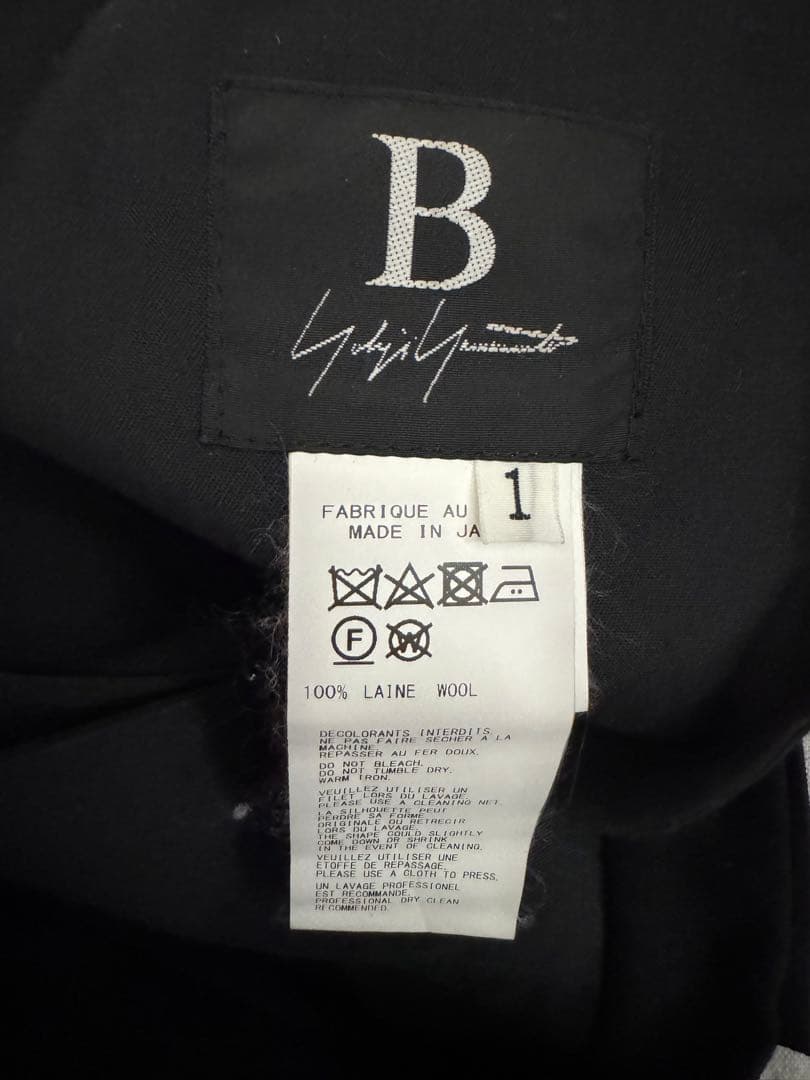 B YOHJI YAMAMOTO パンツ　NN-P52-100