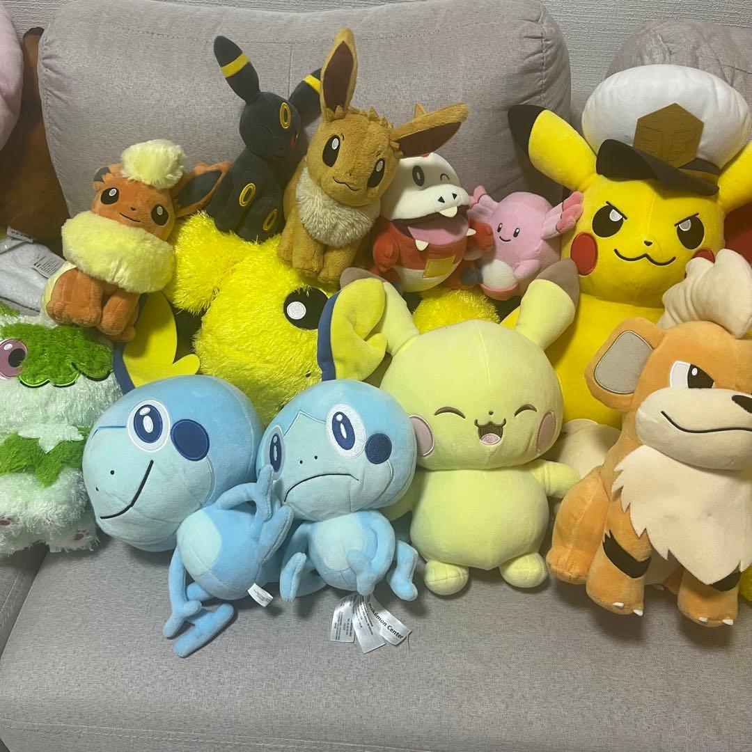 ポケットモンスター　ポケモン　ぬいぐるみ　まとめ売り　22点セット