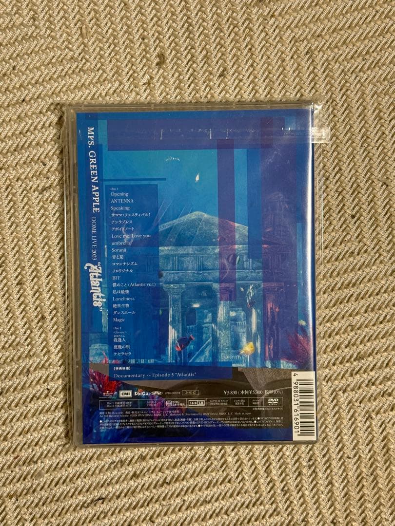 Mrs.GREEN APPLE/DOME LIVE 2023\"\"Atlanti…