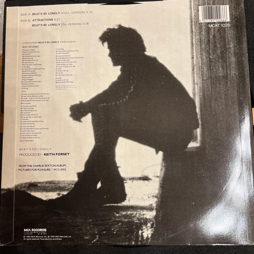洋楽 Charlie Sexton - Beat's So Lonely
