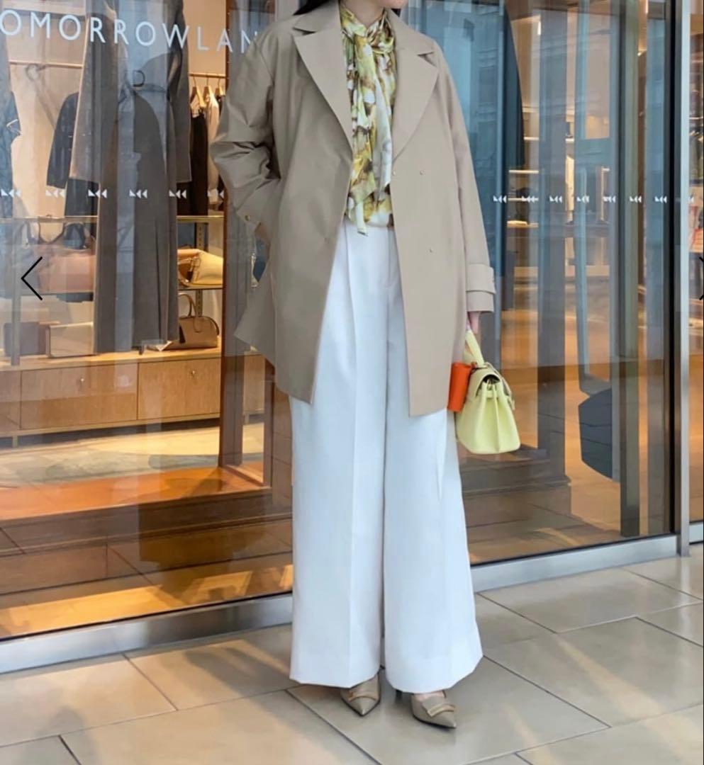 Ballsey コットンナイロングログラン テントラインコート