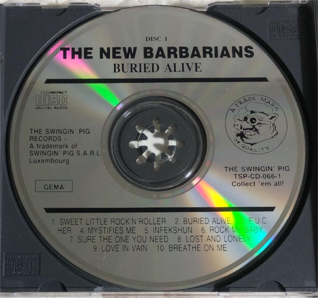 洋楽 THE NEW BARBARIANS/ BURIED ALIVE