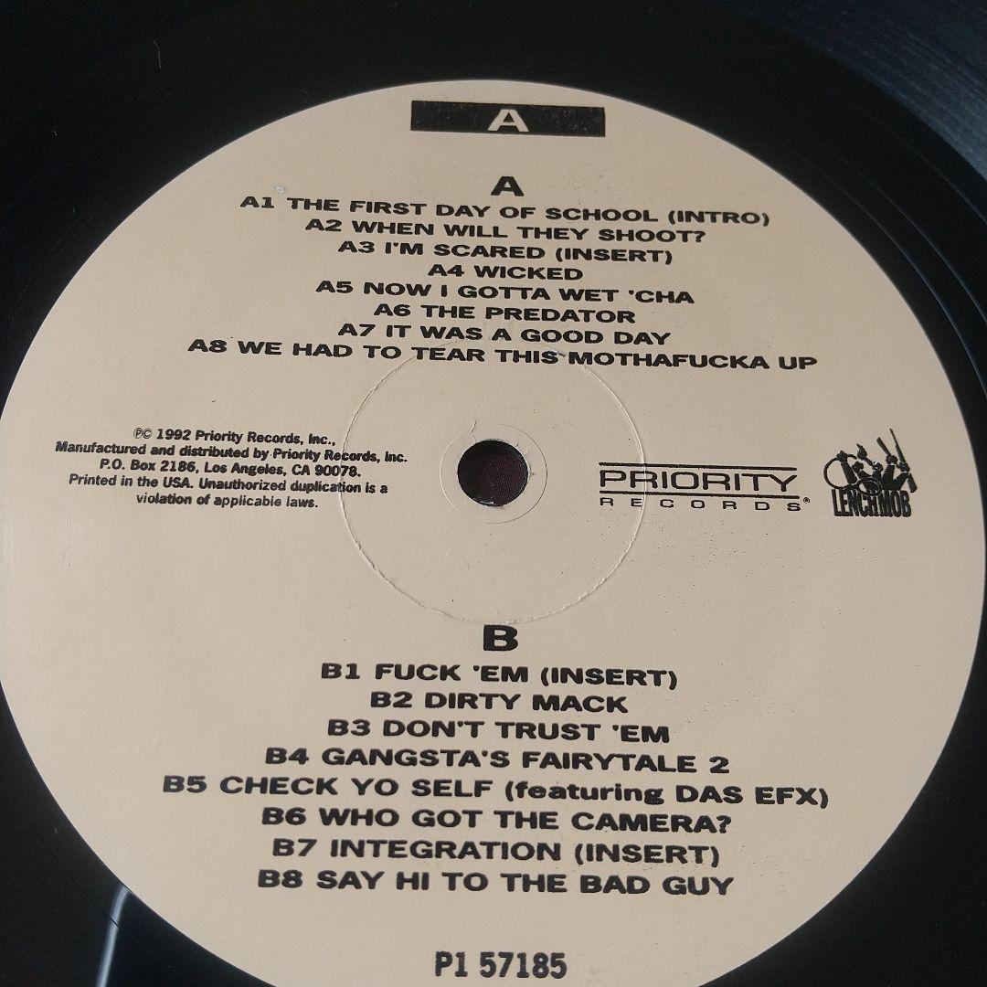 US オリジナル盤 Ice Cube The Predator LP 1992