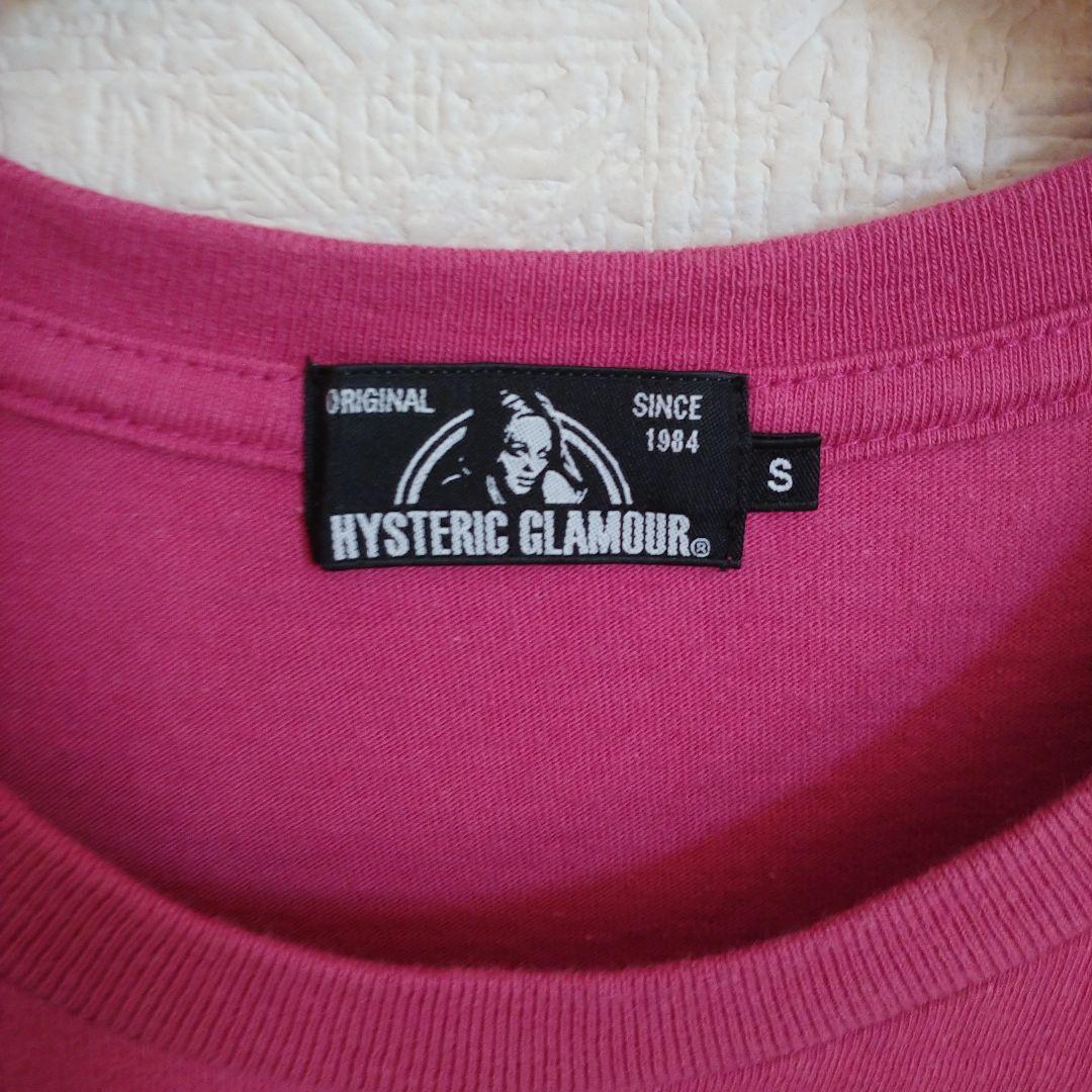 HYSTERIC GLAMOUR ピンク Tシャツ Sサイズ