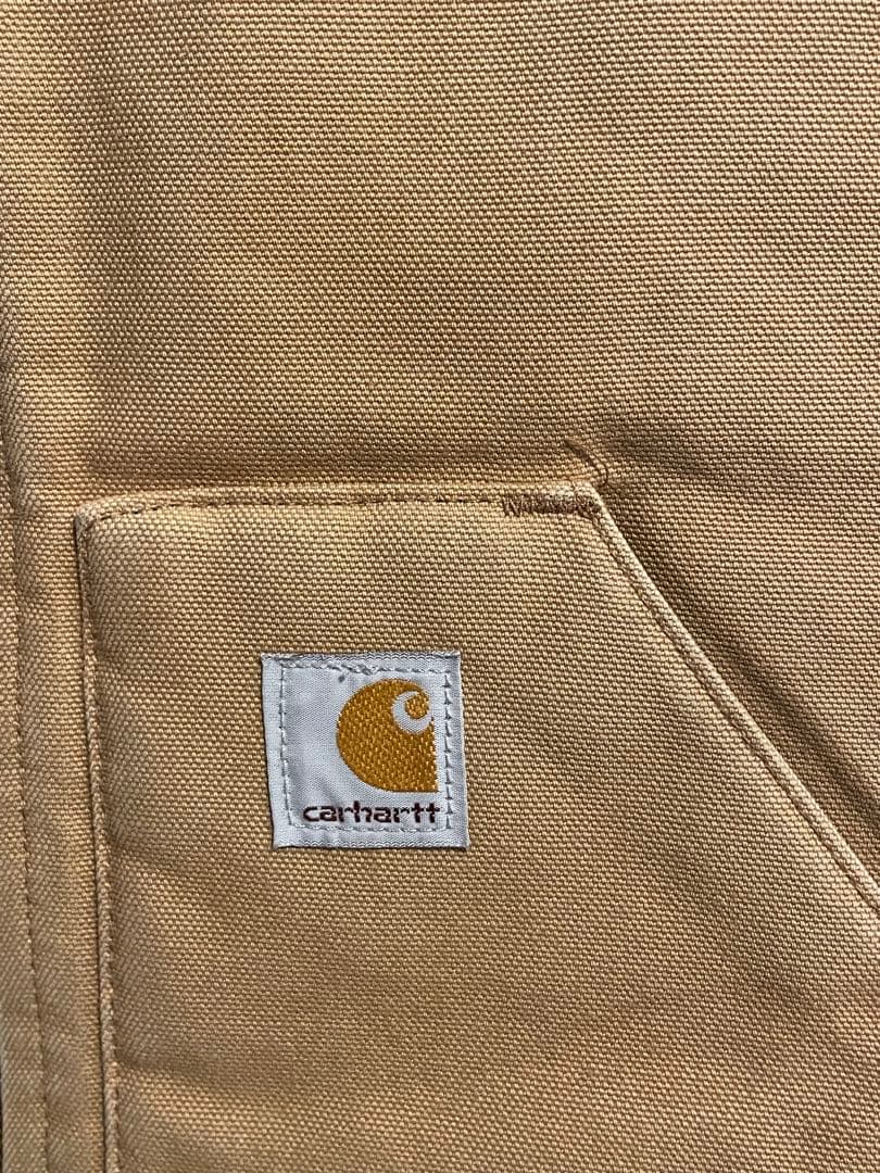 Carhart カーハート ダックベスト BRN サイズ S Regular