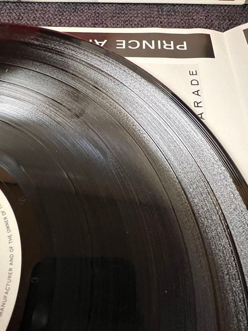 Prince Parade 1986和ジャケット帯付き 美盤LP洋楽レコード