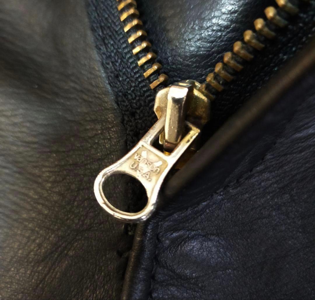 USA製　VANSON　W31　レザーパンツ　ライディングパンツ