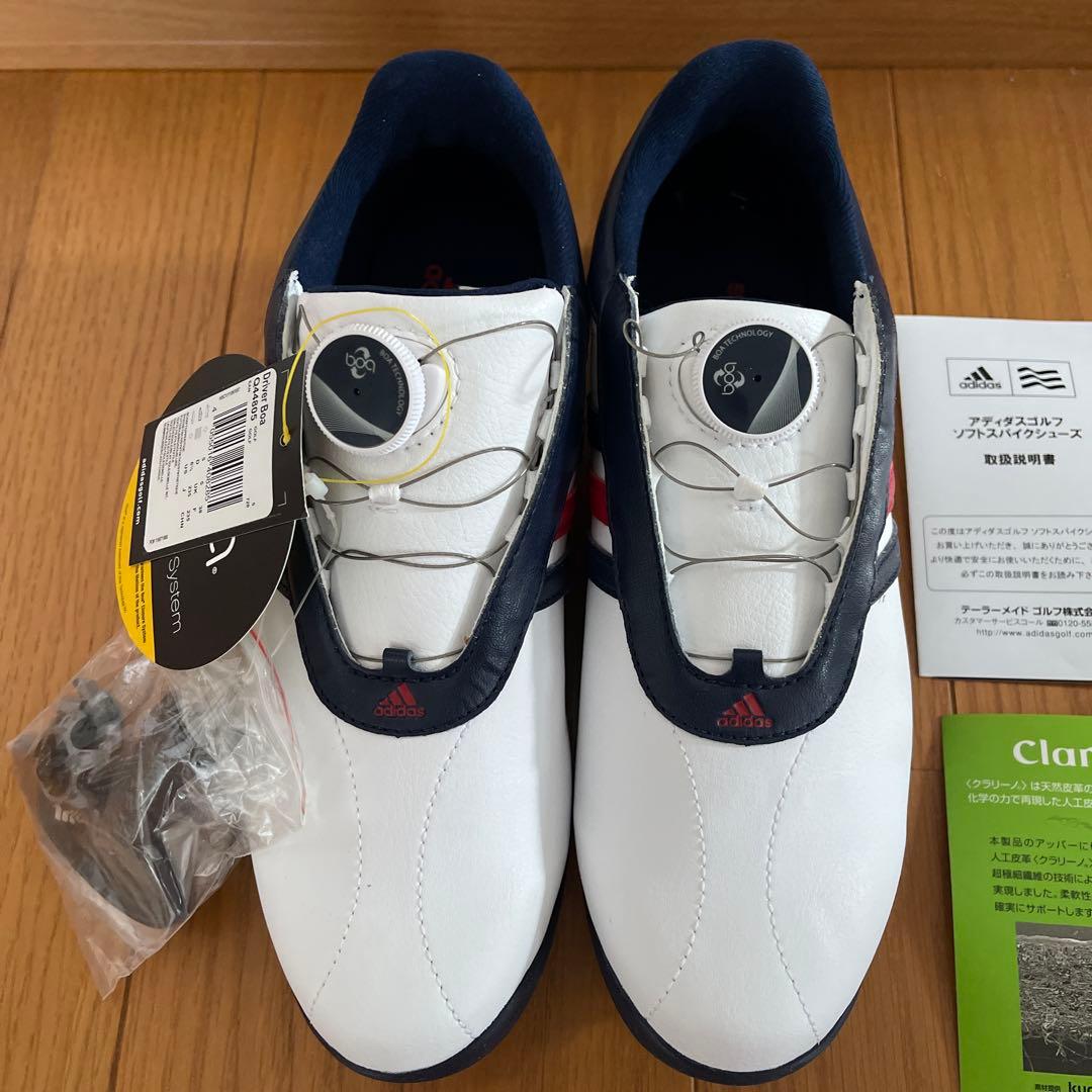 【新品】　adidas ゴルフシューズ　23.5cm