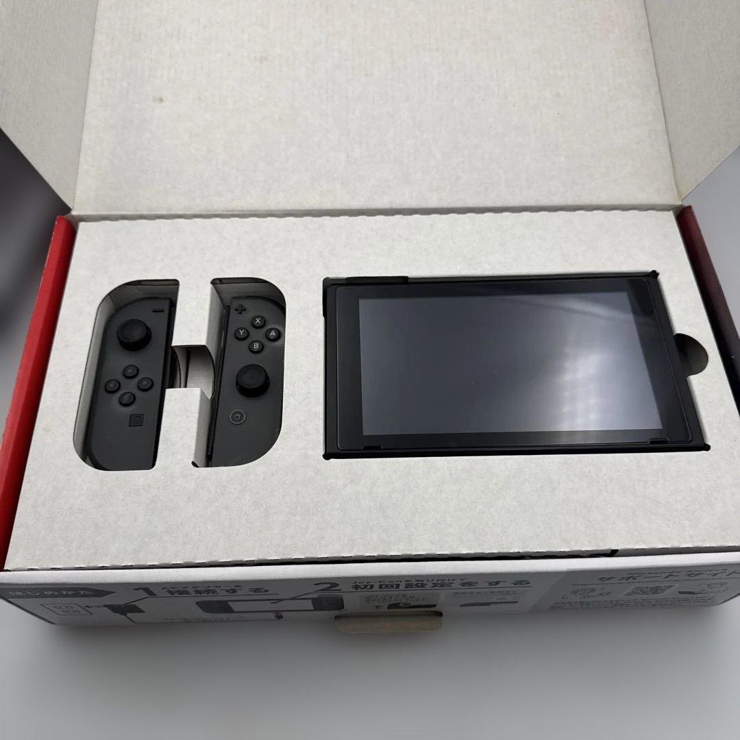 ①Nintendo Switch 本体 ブラック