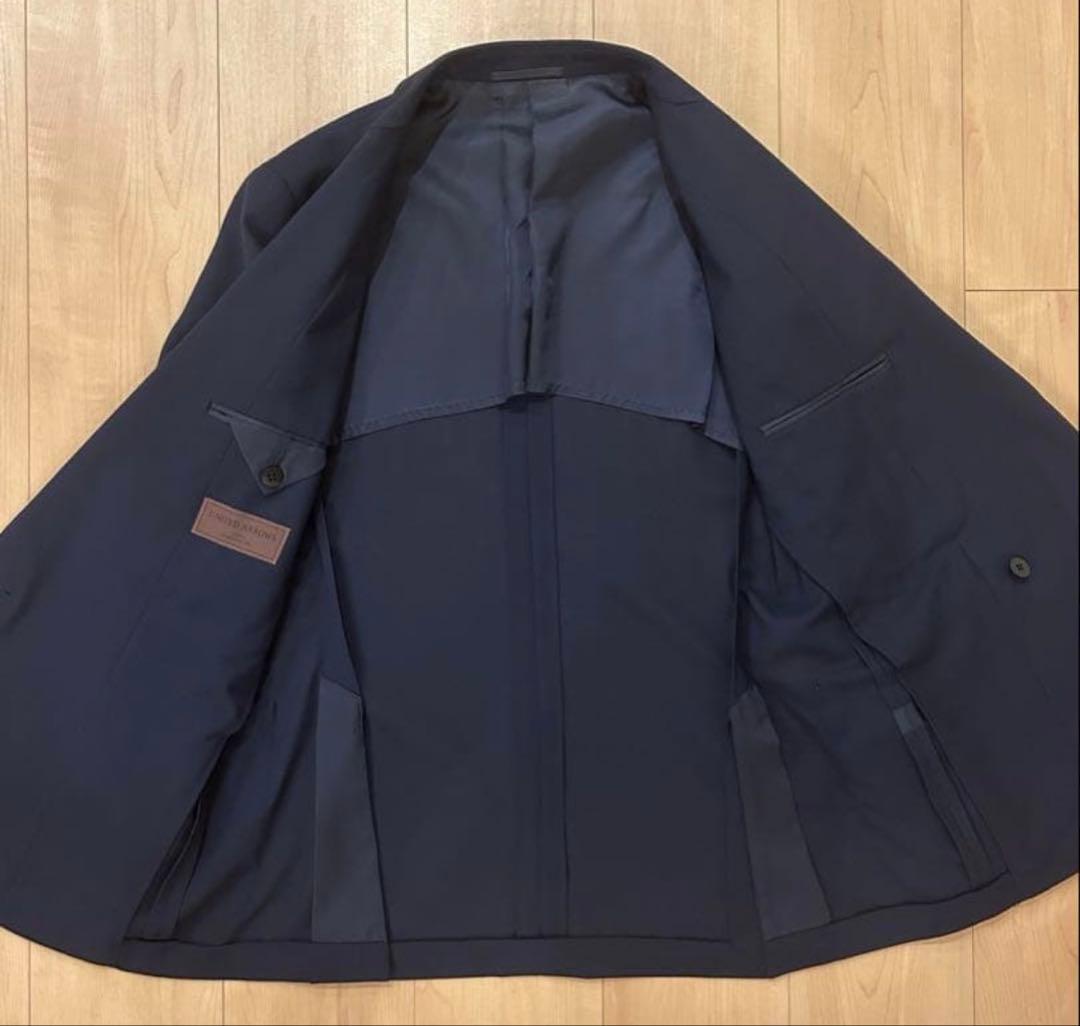 UNITED ARROWS ダブル ジャケット ブレザー ネイビー 46