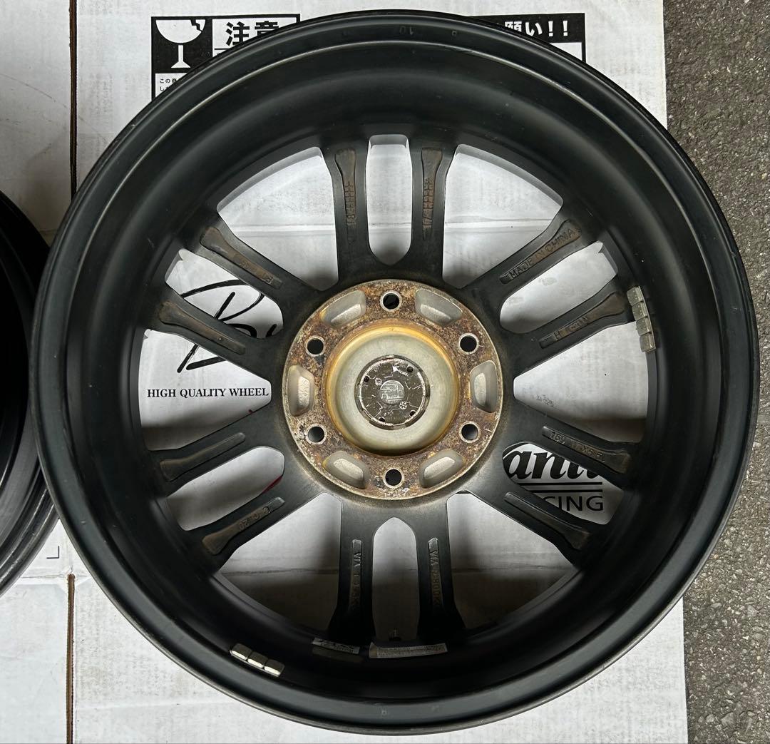 ハイエース17インチホイール ゼロブレイクS 6.5J +35 カスタム 深リム