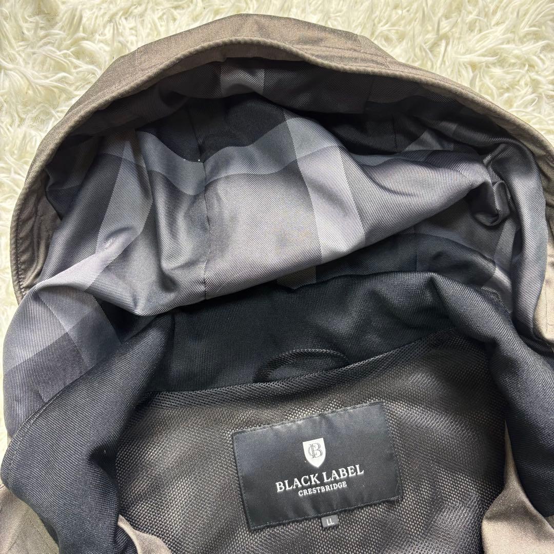 BLACK LABEL CRESTBRIDGEハイストレッチメランジパーカーLL
