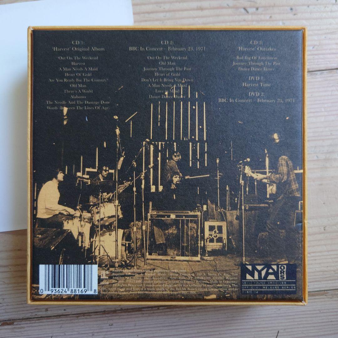 ニール・ヤング ハーヴェスト (50周年記念ボックス)日本盤 3CD+2DVD