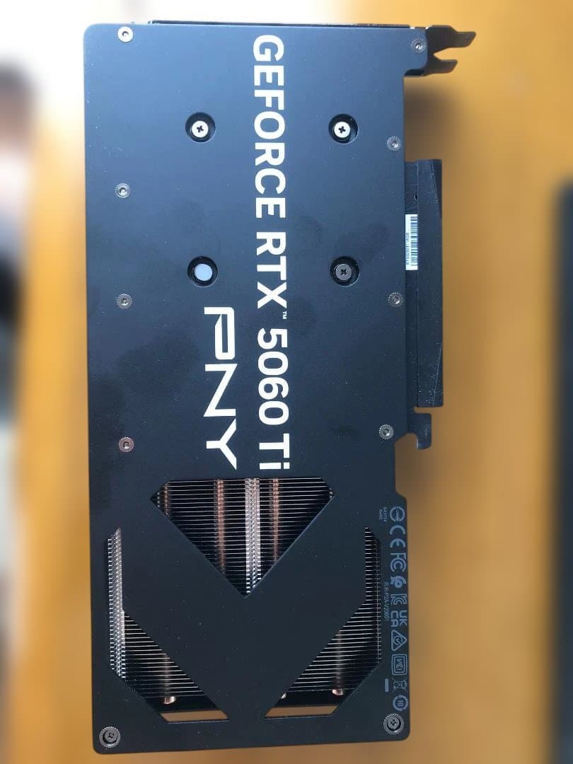 グラフィックボード・グラボ・ビデオカード PNY GeForce RTX 5060 Ti 16GB