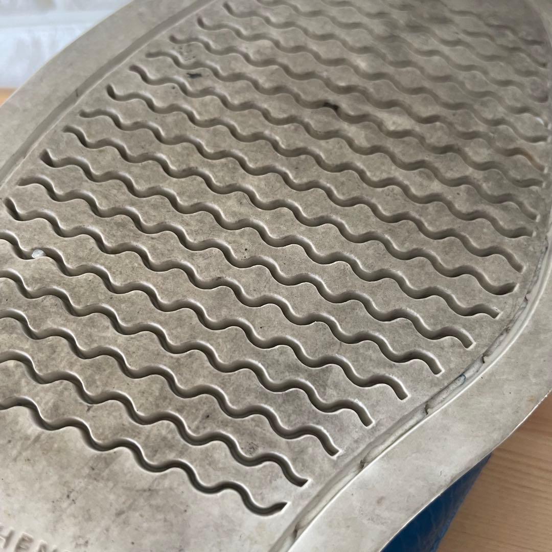 【美品】セバゴSEBAGO デッキシューズ　ブルーシボ革