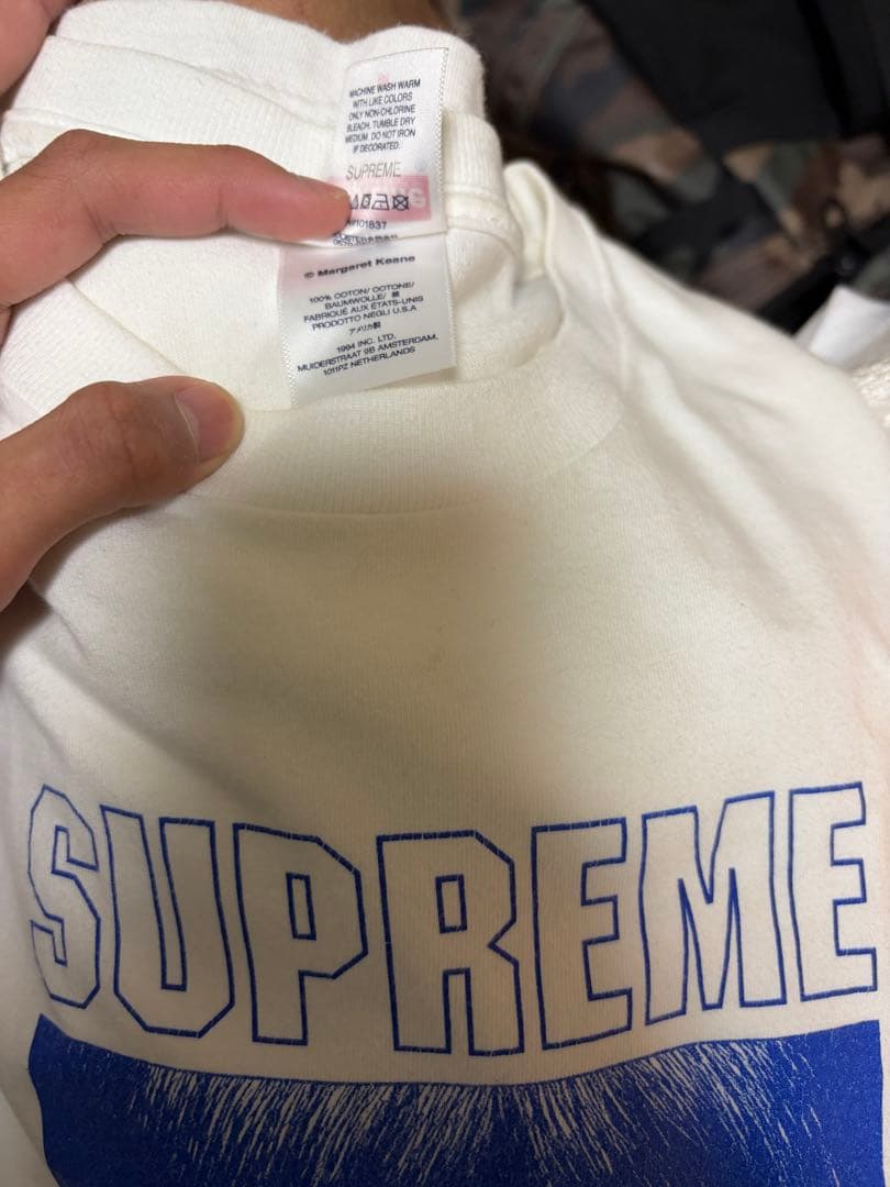 Supreme グラフィックTシャツ M ホワイト