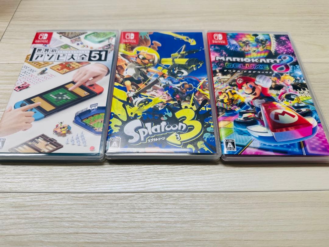 Nintendo Switch 本体 + 付属品他➕ソフト3本セット
