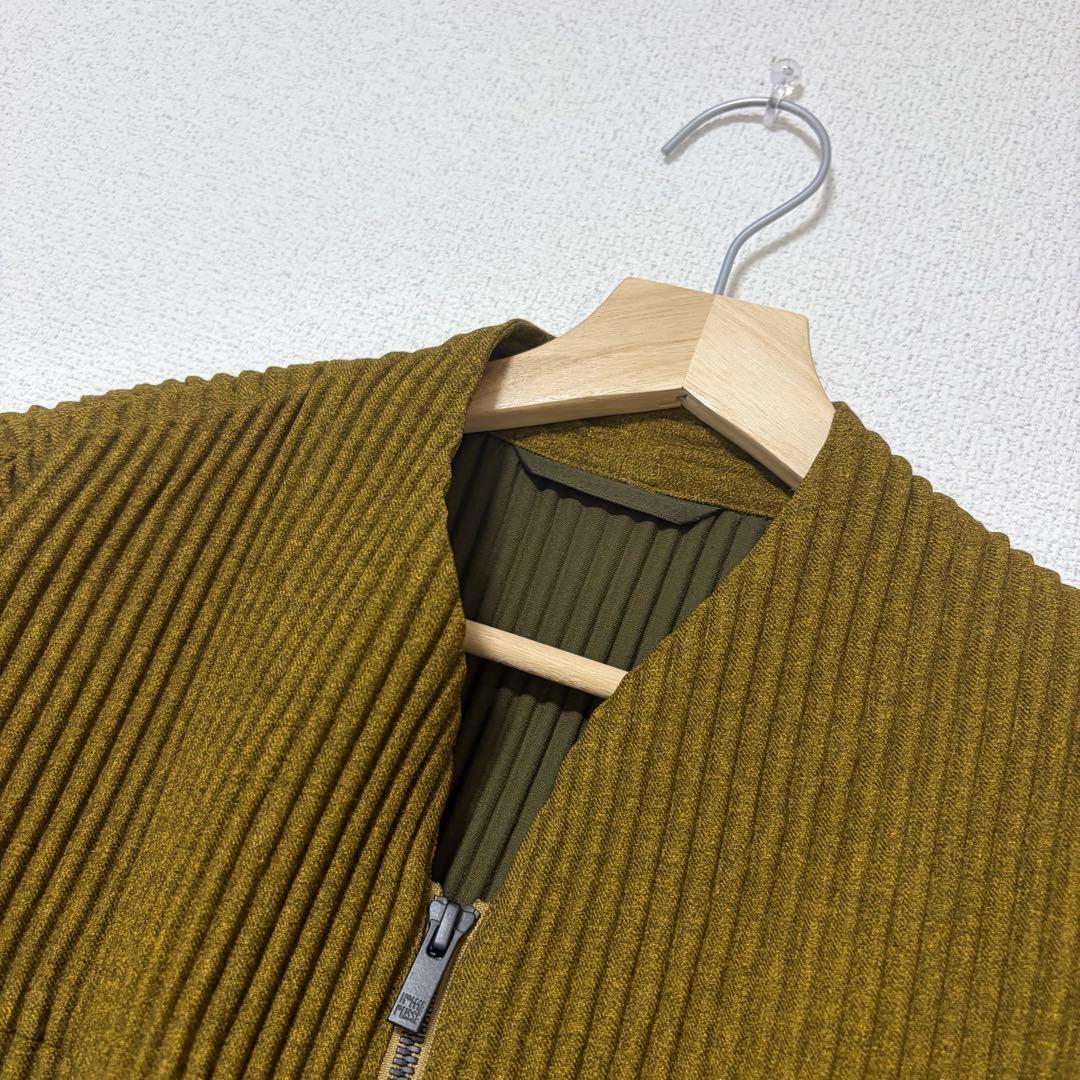 HOMME PLISSE ISSEY MIYAKE ダブルジップブルゾン