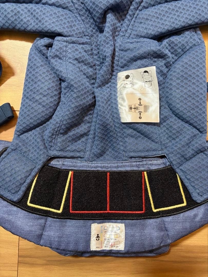 エルゴ　オムニブリーズ　抱っこ紐　デニムブルー