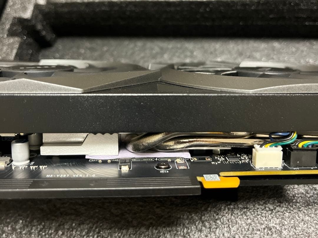 稼働約37時間　GEFORCE RTX3060Ti msi VENTUS2XOC