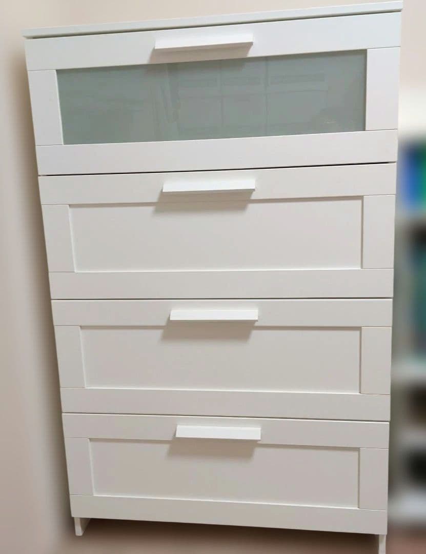 うさこ様用　IKEA　BRIMNES ブリムネス　4段チェスト