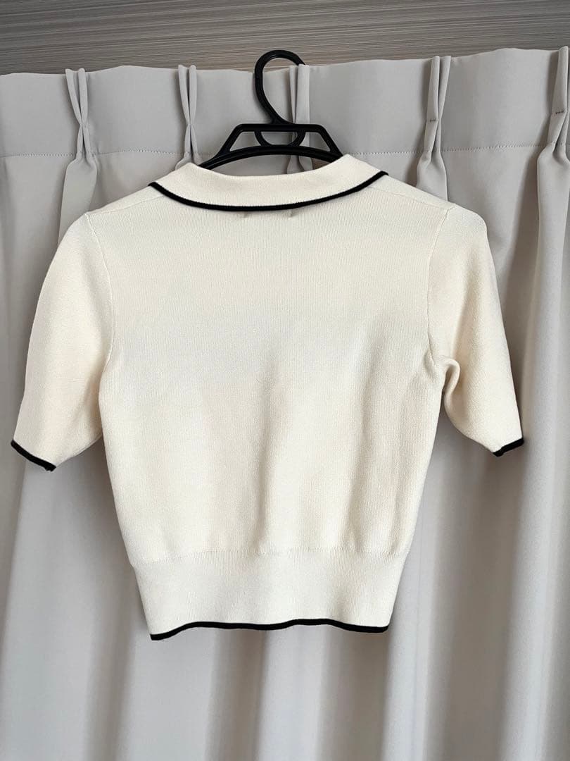 MARY QUANT LILY BROWN ポロニットプルオーバー　ポロシャツ