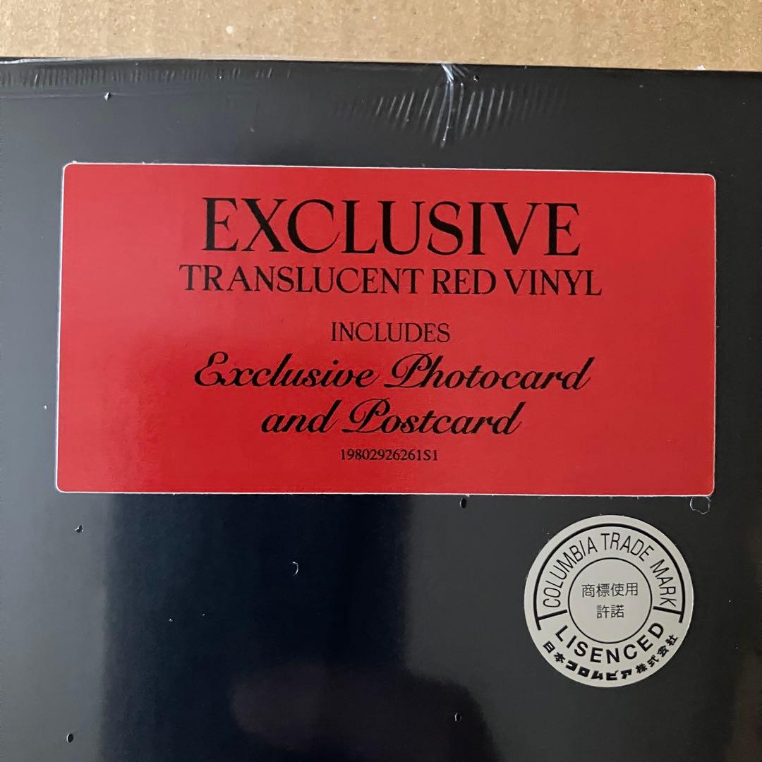 【新品未開封】 JENNIE ジェニ Ruby クリア Red Vinyl LP