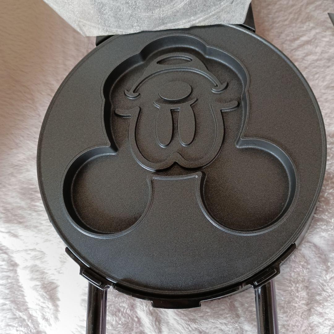 最終値下げ取説有 美品DisneyミッキーマウスワッフルメーカーWAFU-100