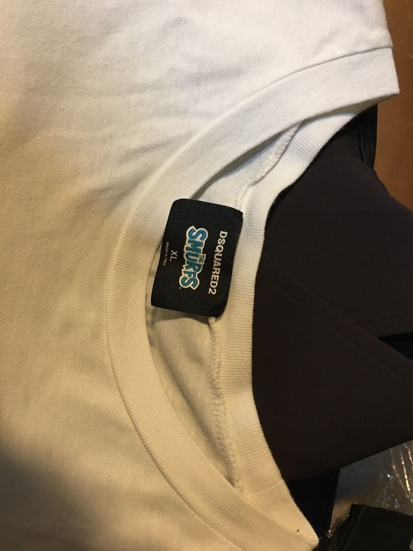 あっきー dsquared2 × SMURFS T