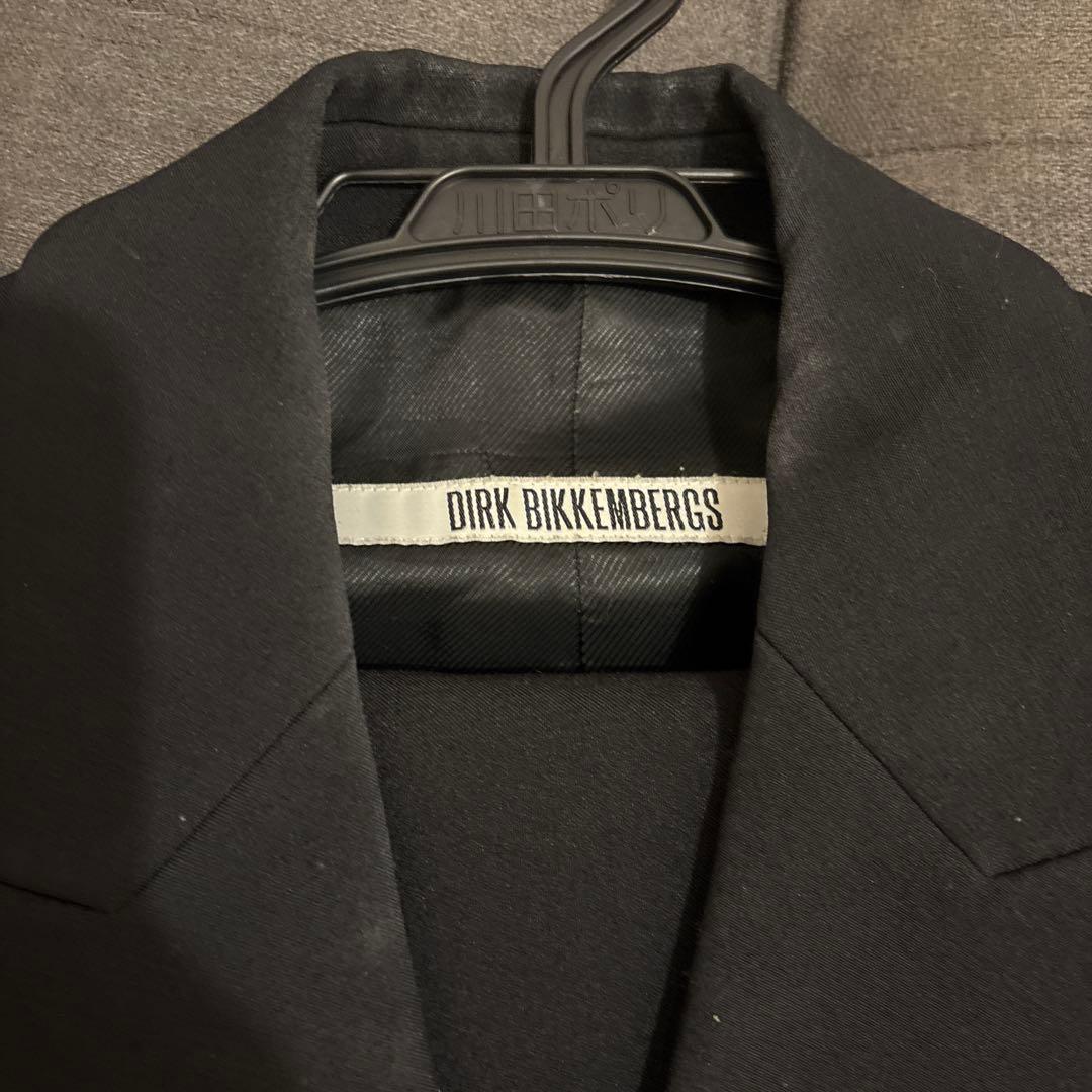 値下げ不可DIRK BIKKEMBERGS ブラック テーラー ドジャケット