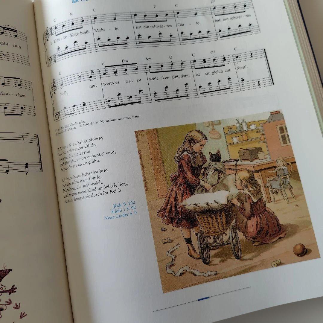 洋書ドイツ語 Das Buch der Kinderlieder子供の歌 楽譜集
