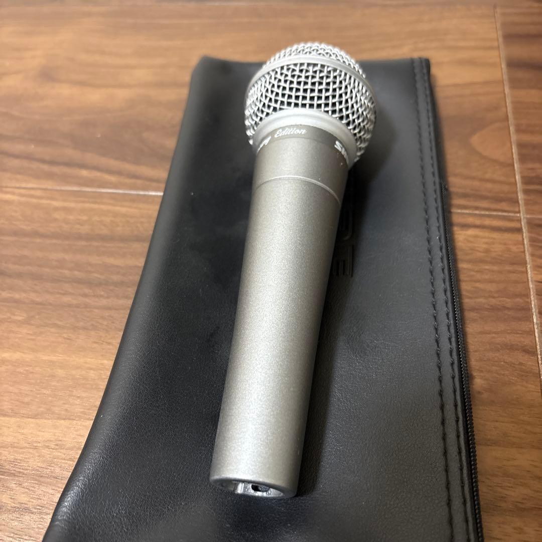 Shure SM58 50th Anniversary マイク 専用ケース付き