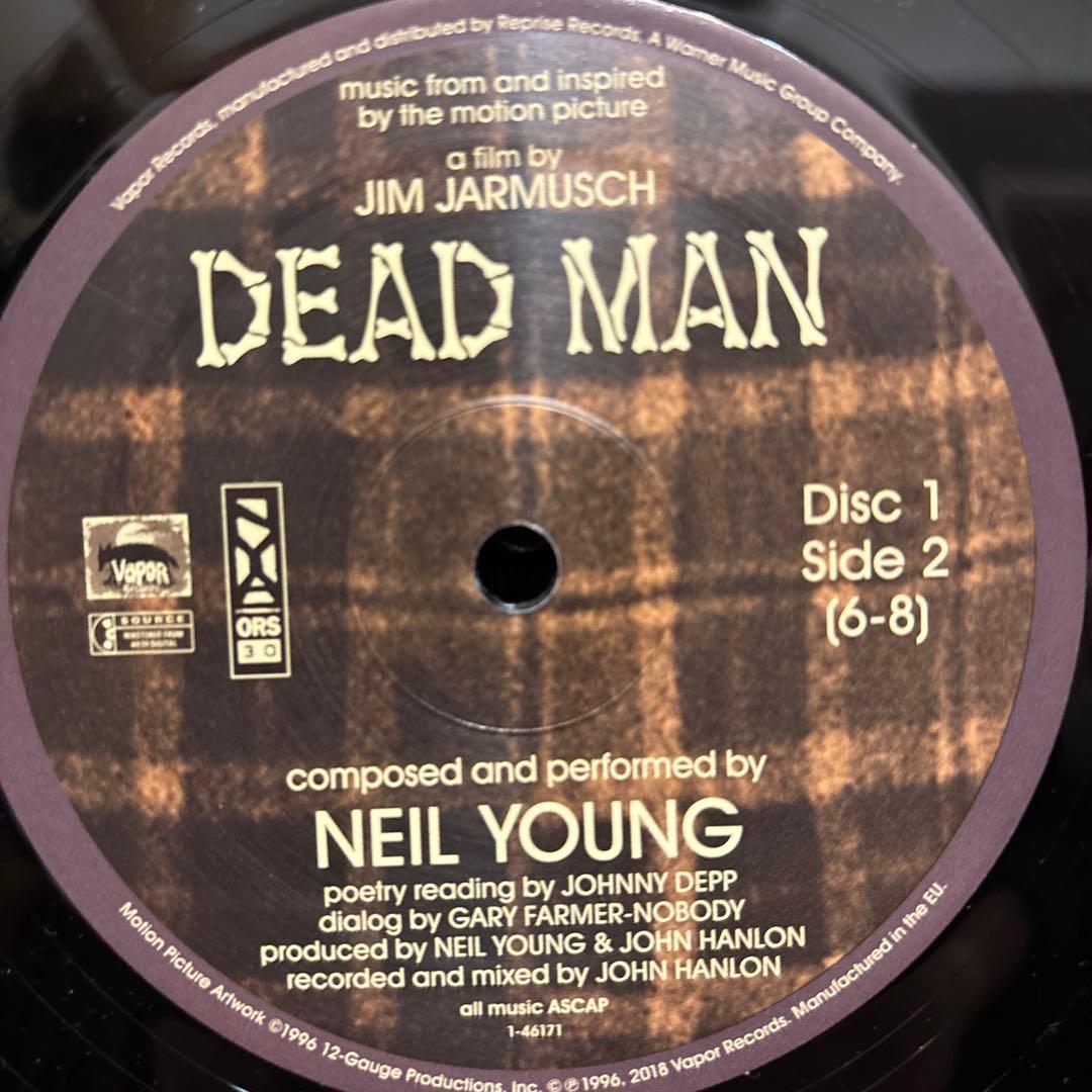 Neil Young Dead Man レコード ニール・ヤング サントラ