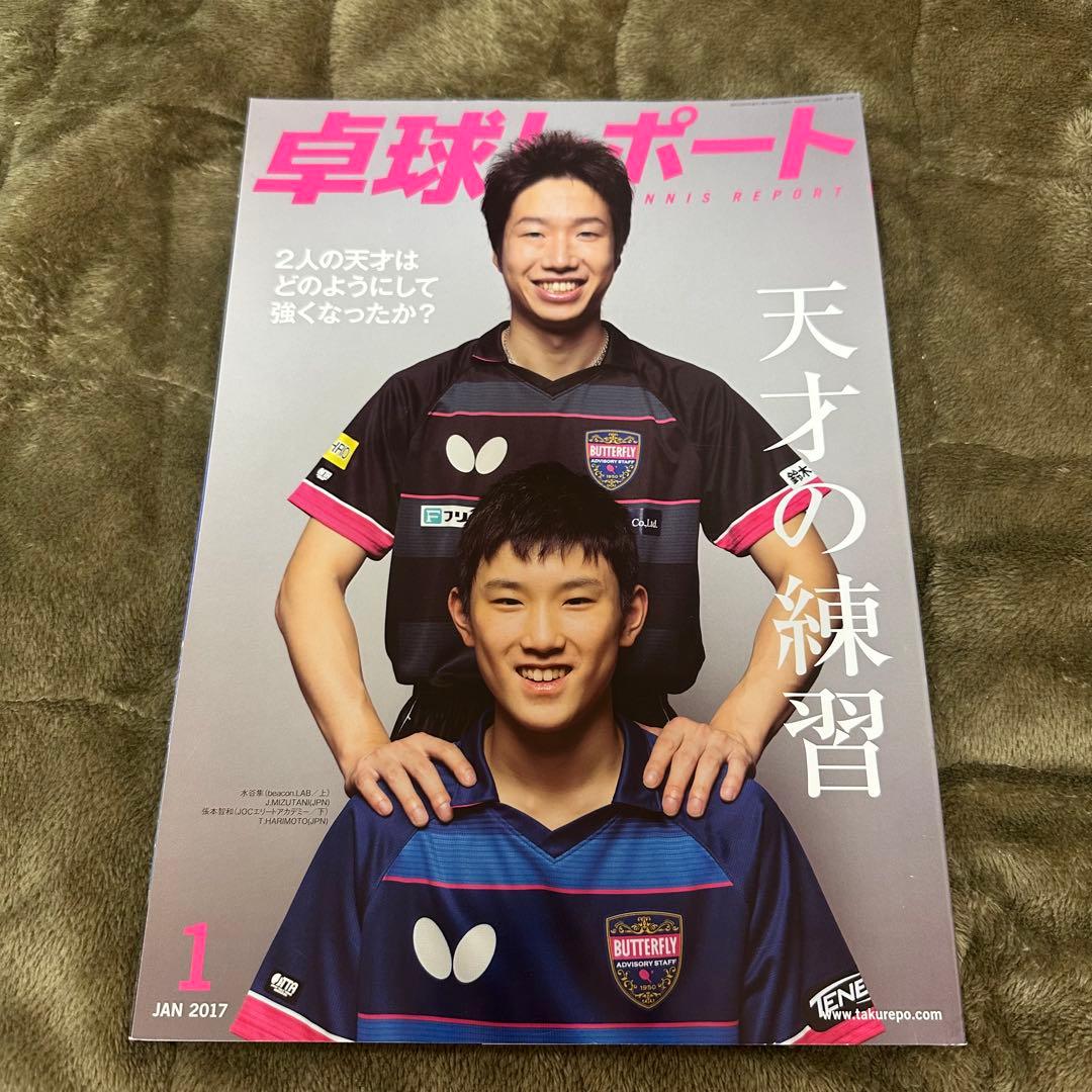 卓球レポート2017年1月、2月、3月、4月、5月、6月、7月、12月　セット