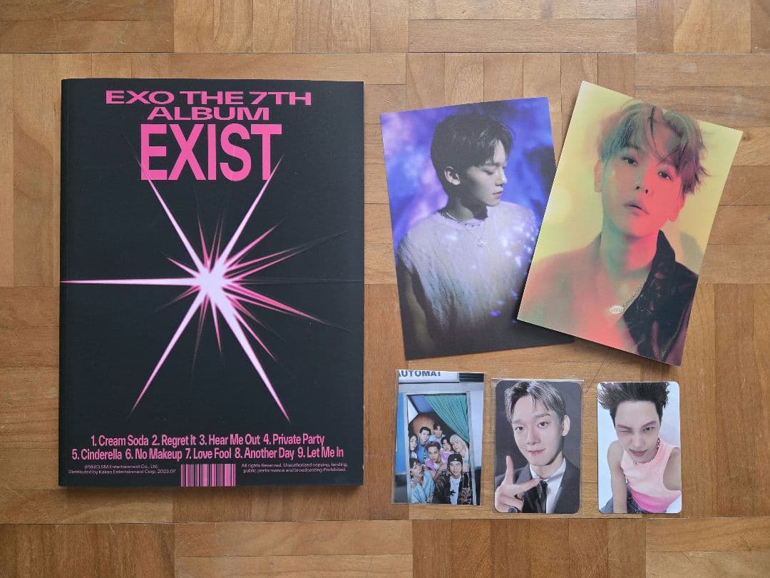 EXO アルバム まとめ売り トレカ付き