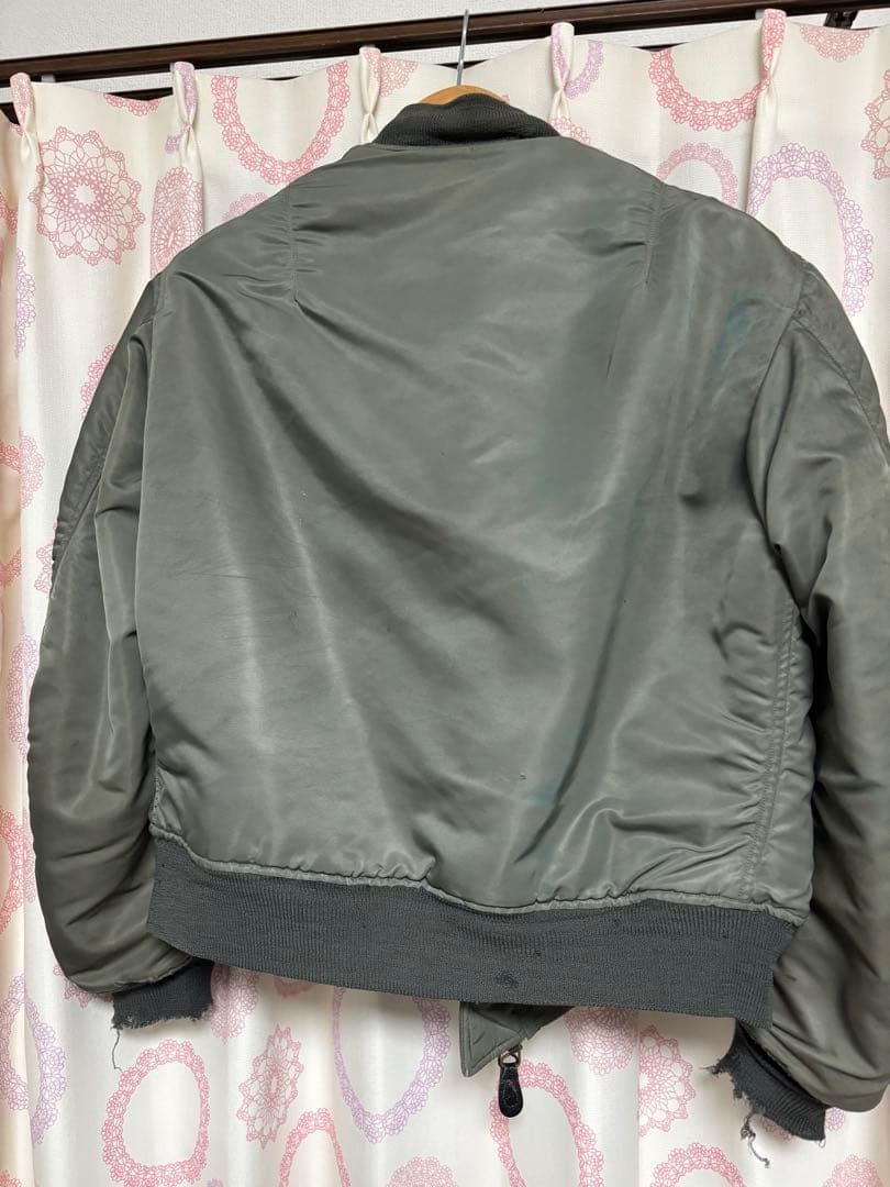 50's ヴィンテージ　MA-1 黒タグ
