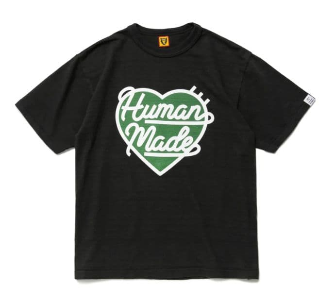 ✫完売品希少！人気サイズHuman made BIGラインハートTシャツ