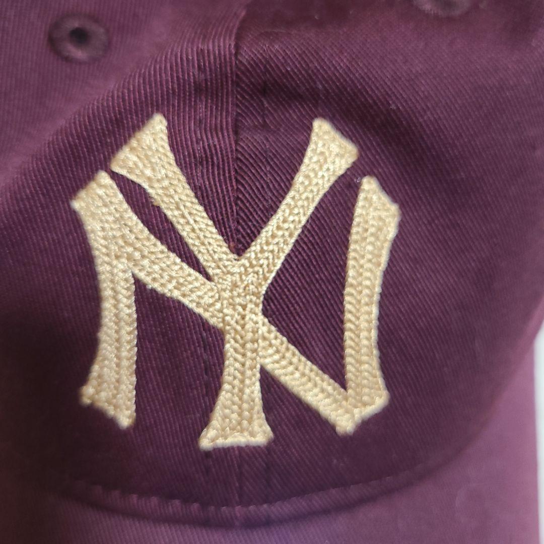 NEW ERA 9TWENTY ニューヨーク ヤンキース ハードウォッシュワイン