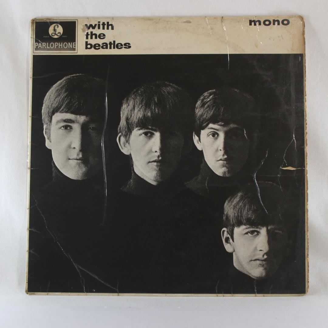 英LP With The Beatles UK盤 Mono タックスコードKT