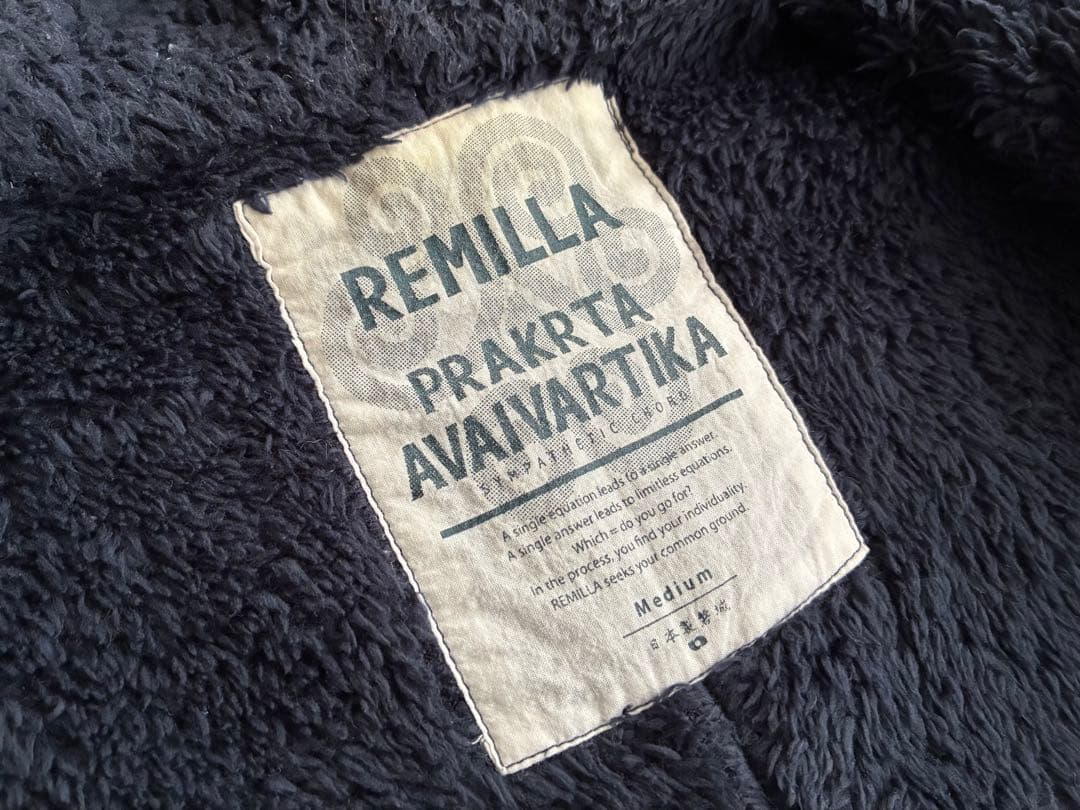 remilla レミーラ シャンブレーボアベスト M