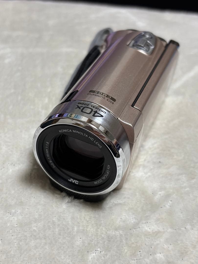 JVC Everio ビデオカメラ GZ-E117 ピンク　ジャンク品
