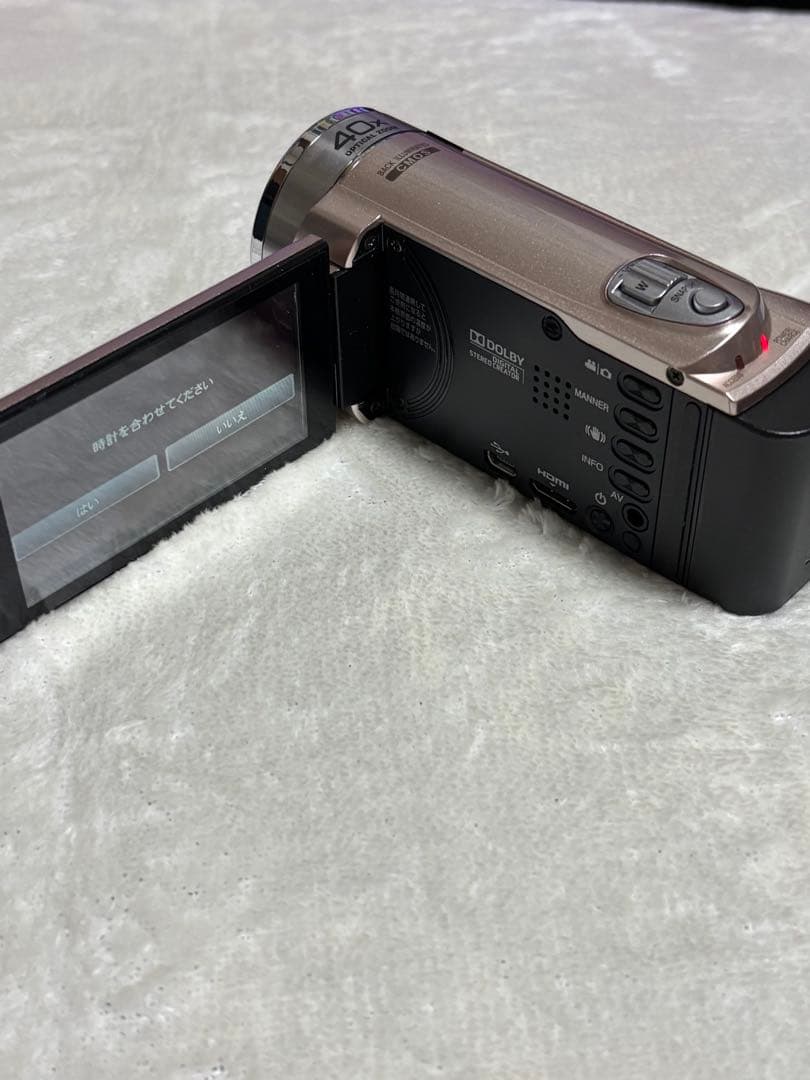 JVC Everio ビデオカメラ GZ-E117 ピンク　ジャンク品