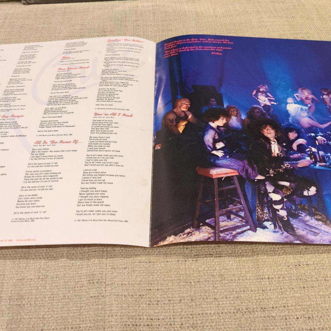 Motley Crue Girls, Girls, Girls 帯付き