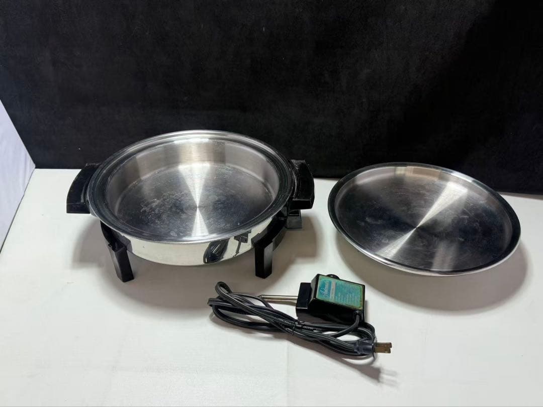 ロイヤルクイーン 電気フライパン LIQUID CORE 電気鍋　動作OK