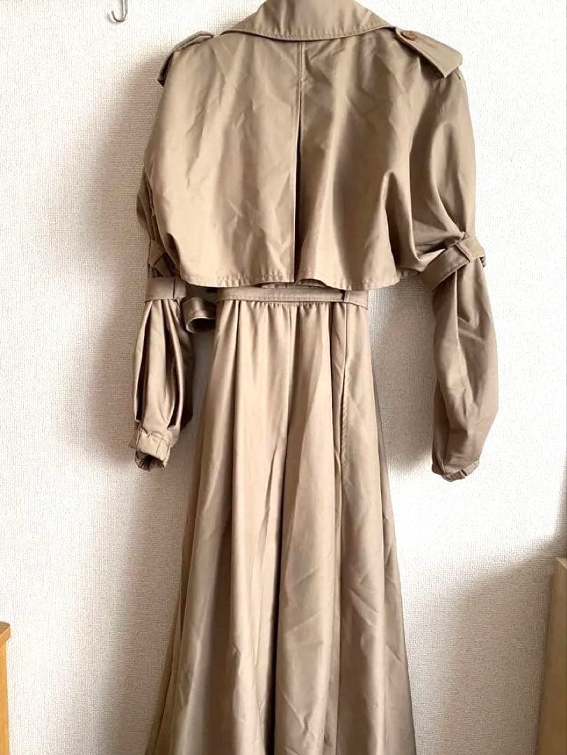【美品】AMERI ベージュ トレンチコート