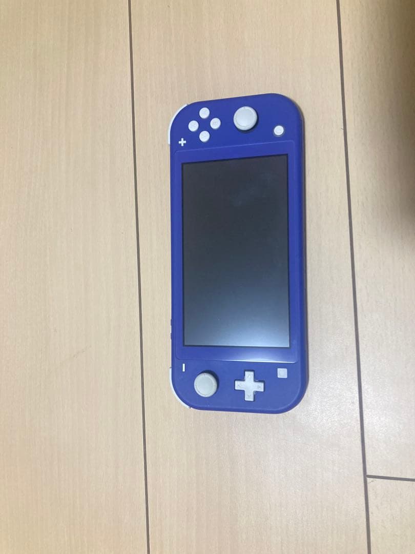 訳あり　Nintendo Switch Lite ブルー　本体　箱、充電器付き